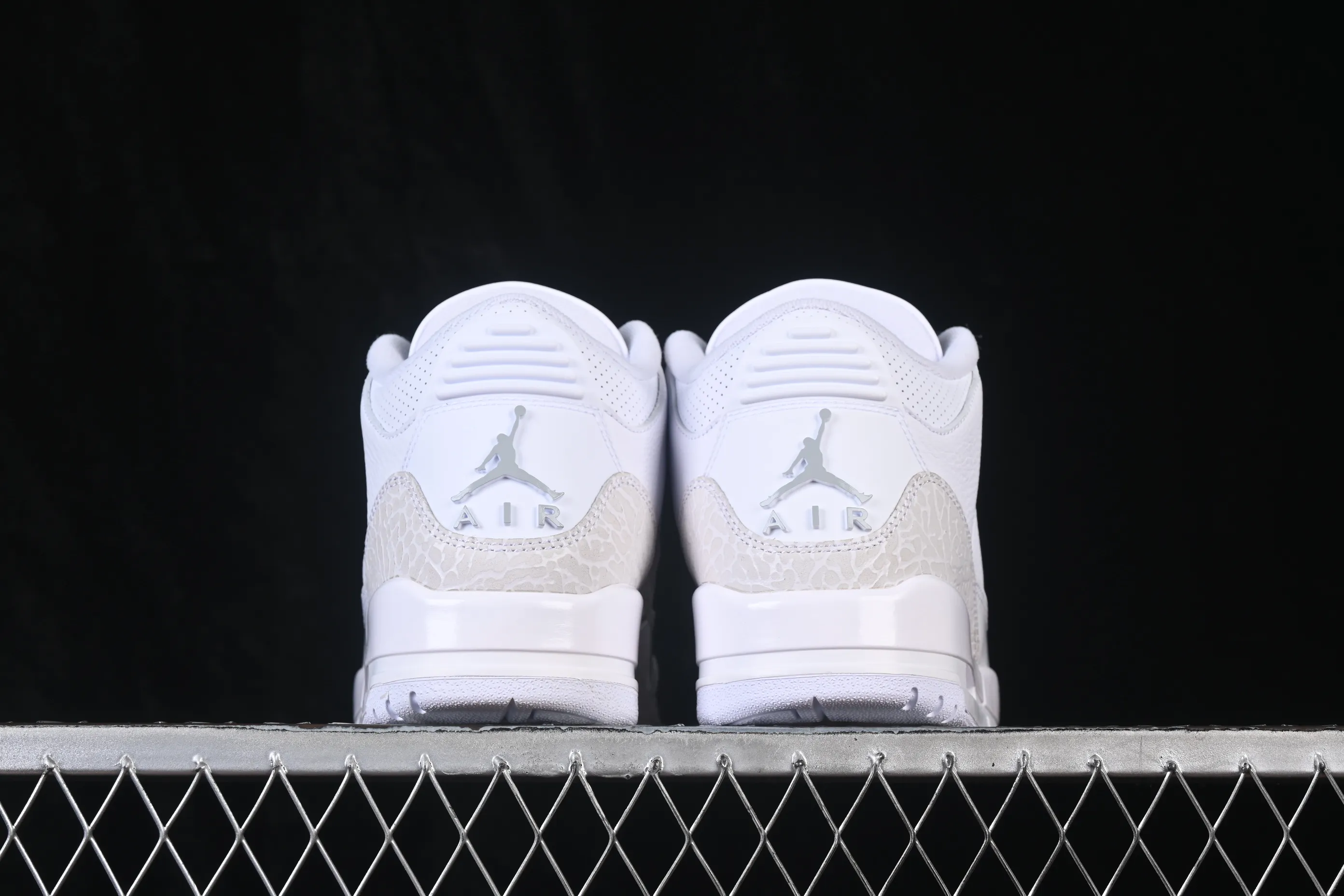 All categories Air Jordan Jordan series basketball shoes Air Jordan 3 LJR version Air Jordan 3 Retro "Pure Money" AJ3 Joe 3 replica white cat CT8532-111